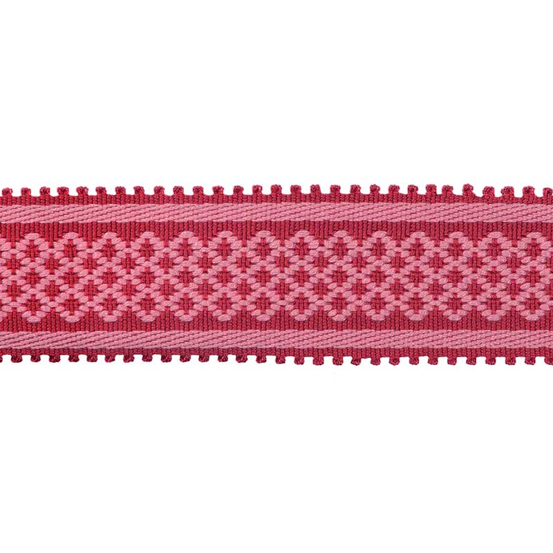 Brunschwig & Fils Bastille Braid Berry Trim T8020102.119.0