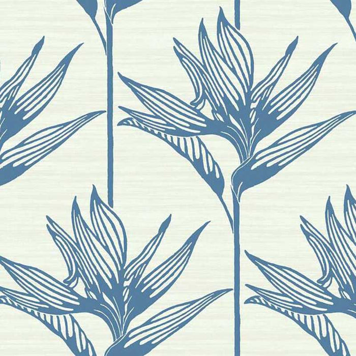 York Bird Of Paradise Blue Wallpaper TC2671