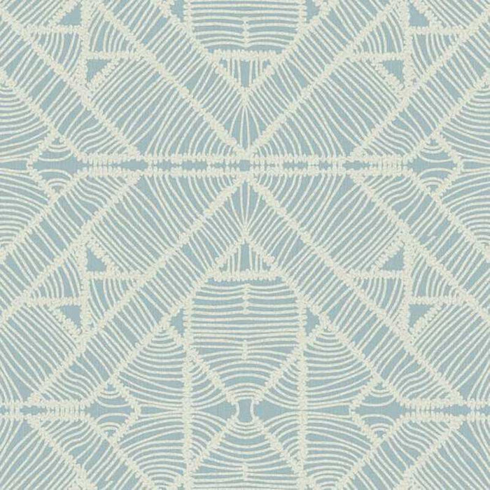 York Diamond Macrame Blue Wallpaper TC2704