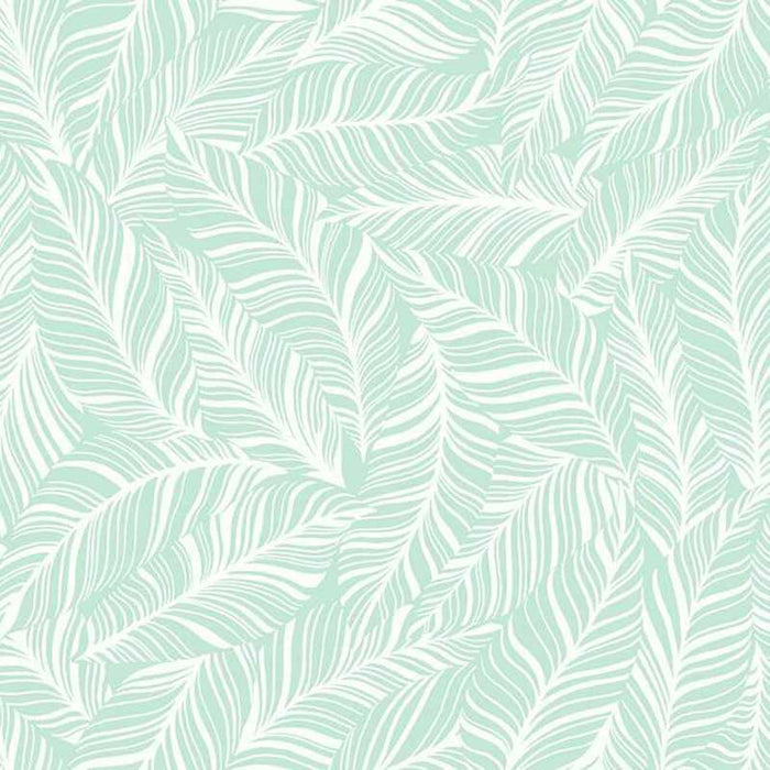 York Rainforest Canopy Aqua Wallpaper TC2716