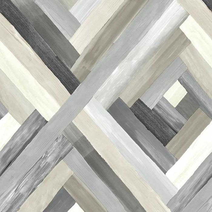 York Wynwood Geometric Grey Wallpaper UC3834