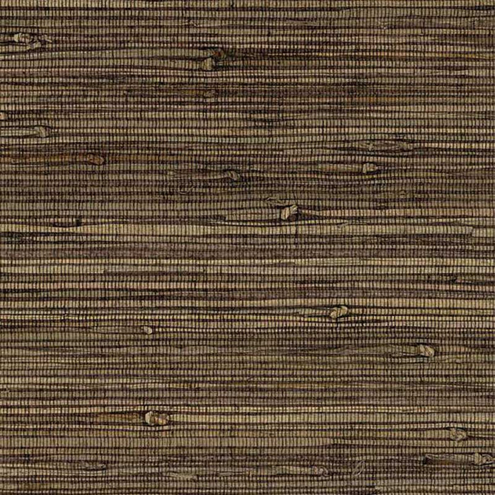 York Knotted Grass Brown Wallpaper VG4437