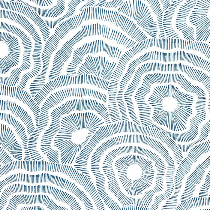 Kravet Couture Panache Wp Indigo Wallpaper W3823.50.0