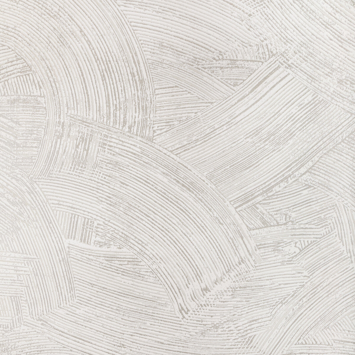 Kravet Couture Modern Swirl Wp Silver Wallpaper W3831.11.0