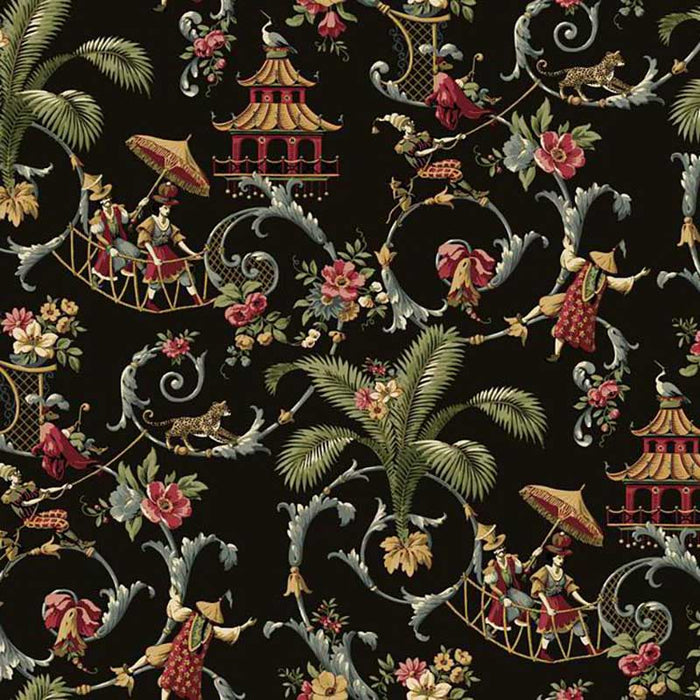 York Mandarin Prose Reds Wallpaper WA7769