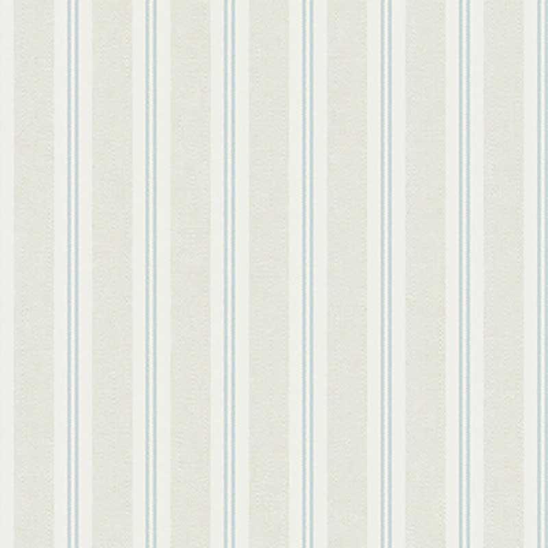 Winfield Thybony Ticking Stripe Clear Skies Wallpaper WBP11404P.WT.0