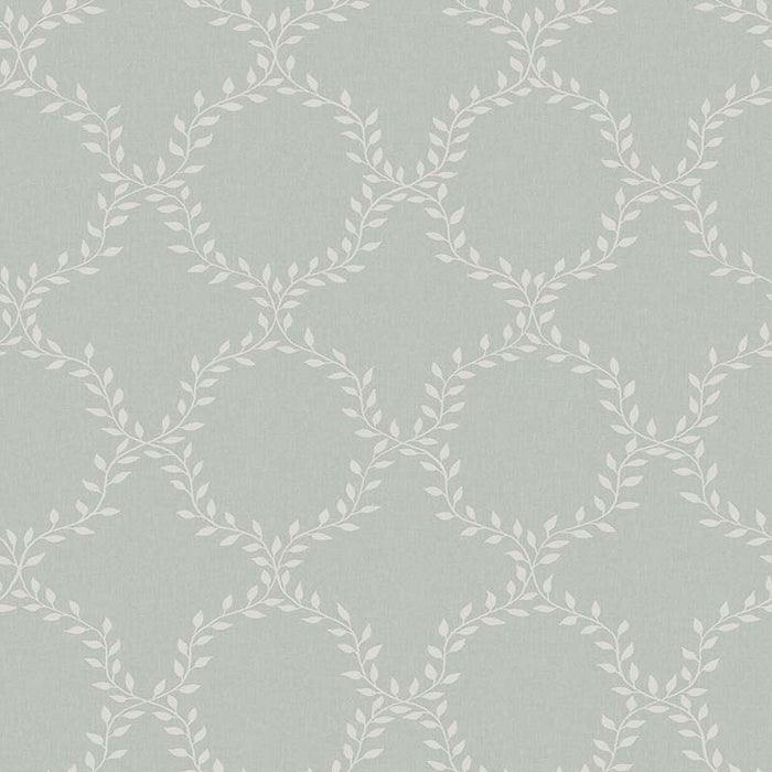 Sandberg Wilma Sage Green Wallpaper WSB 00010503