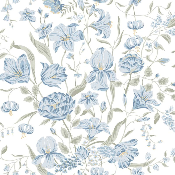 Sandberg Karins Bukett Sky Blue Wallpaper WSB 00621016