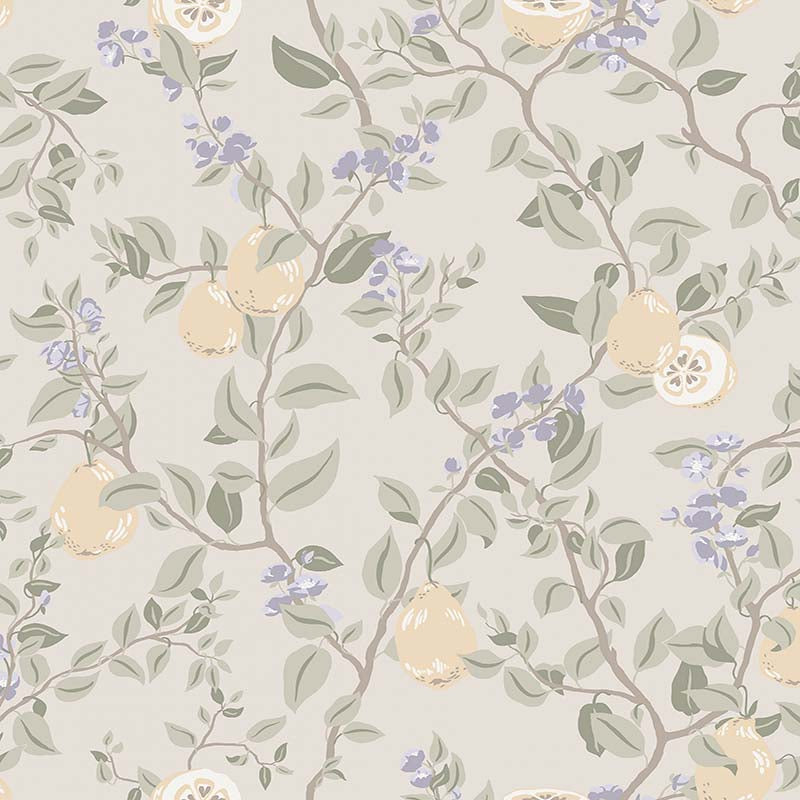 Sandberg Kvitten Lilac Wallpaper WSB 00690432