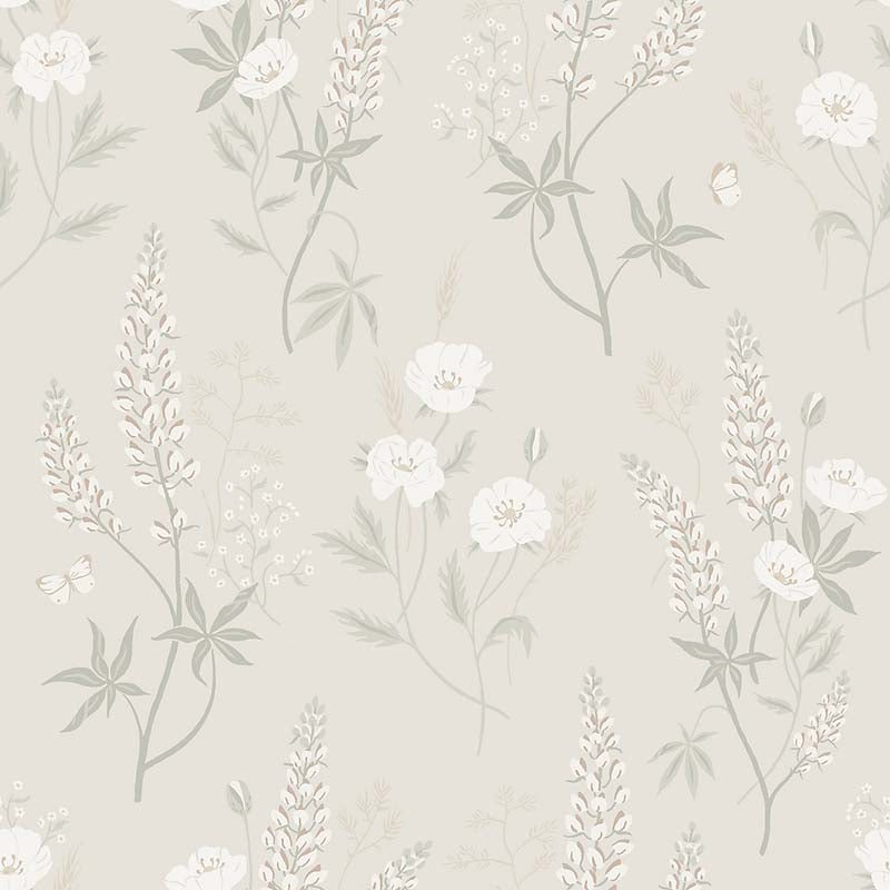 Sandberg Emma Linen Wallpaper WSB 00840427