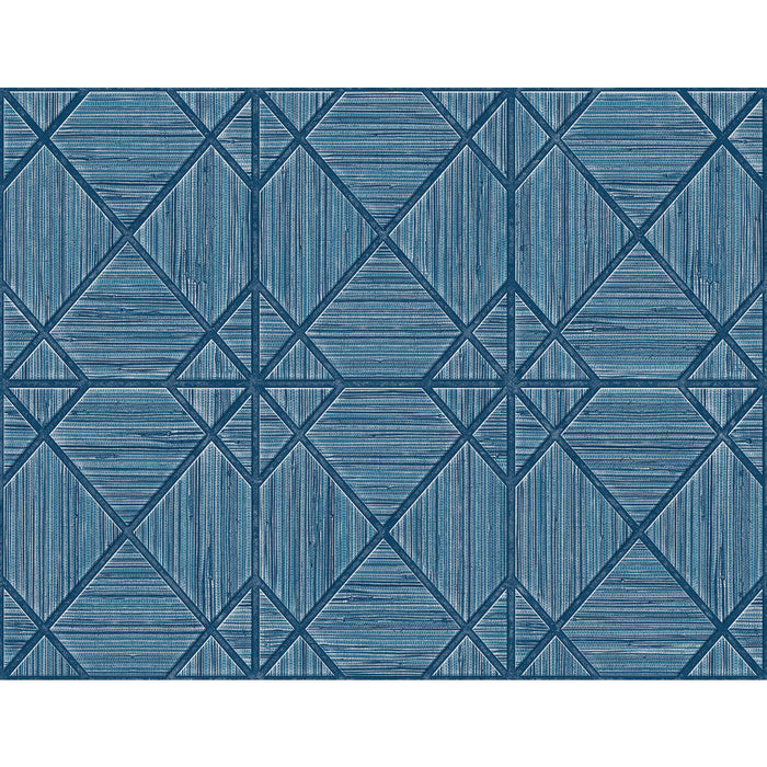 Winfield Thybony Midway Ave Indigo Wallpaper WTK20602.WT.0