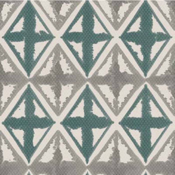 Winfield Thybony Diamond Block Dusty Teal Wallpaper WTP4017.WT.0