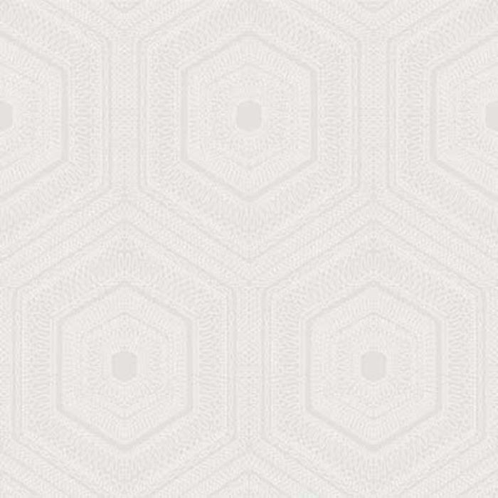 Winfield Thybony Concentric Groove Cream Wallpaper WTP4036.WT.0