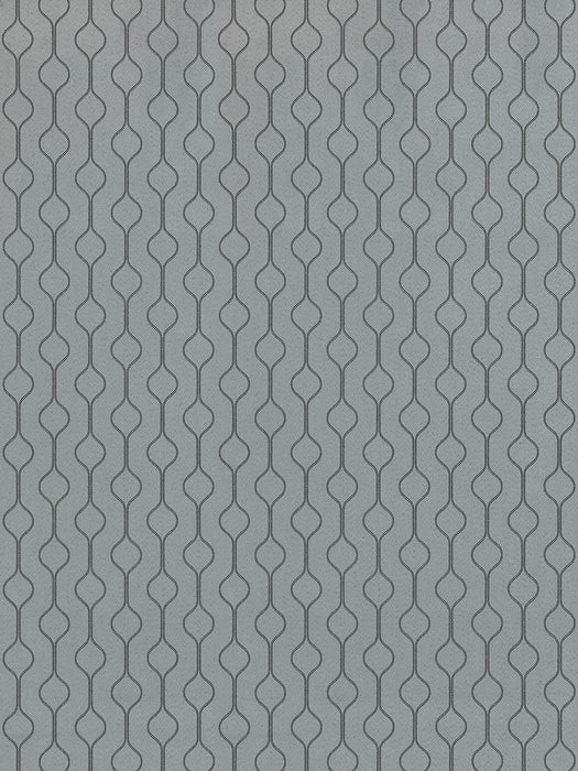 Scalamandre Belle Epoque Pewter Wallpaper WTT661624