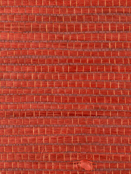 Scalamandre Jordan'S Jute Scarlet Wallpaper WTW0424JORD