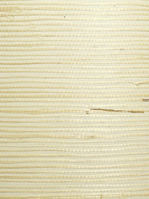 Scalamandre Natural Bleached Jute Ivory Wallpaper WTWWL413