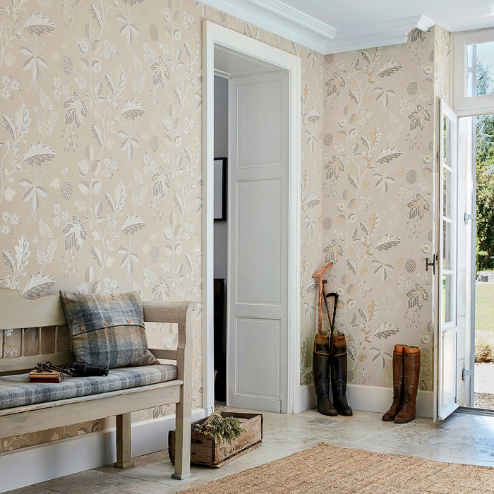 Sanderson Warwick Linen 216616 Wallpaper DYSI216616