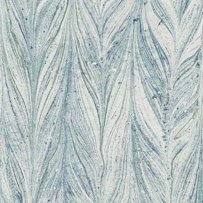 York Ebru Marble Bright Blue Wallpaper Y6230803