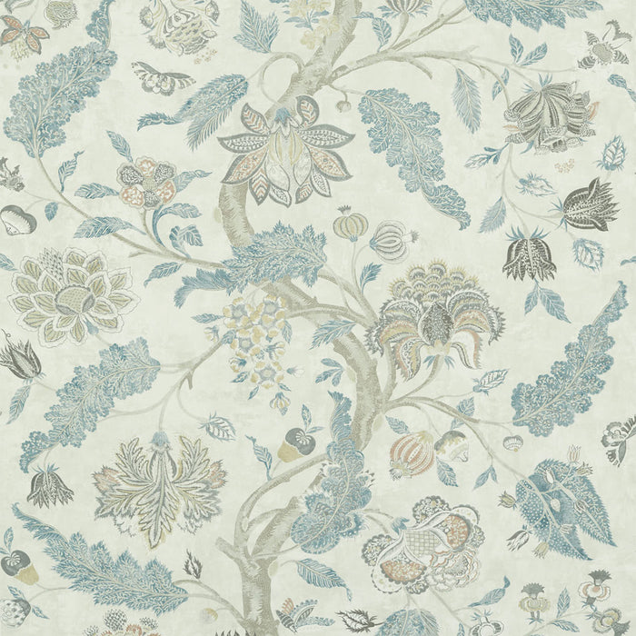 Zoffany Indienne Print Natrual/Aubusson 322699 Fabric ZAQF322699