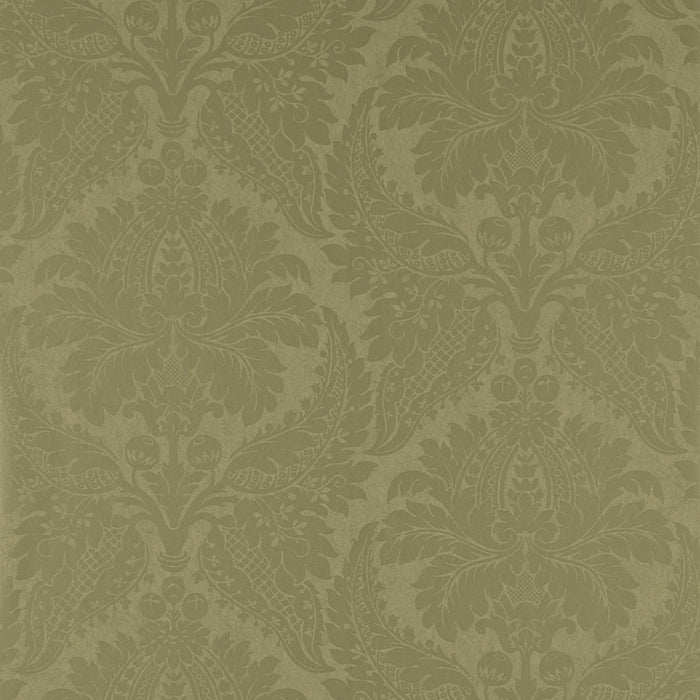 Zoffany Malmaison Damask Old Gold 311996 Wallpaper ZCON311996