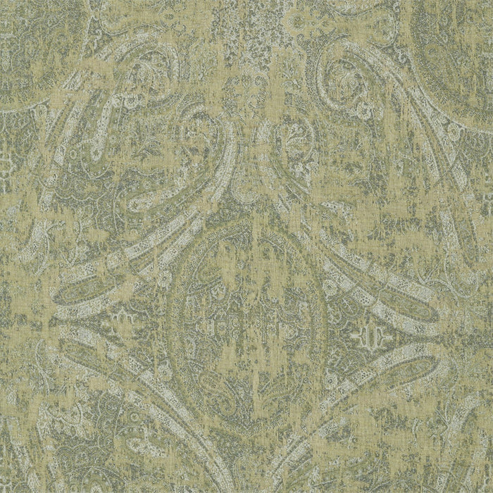 Zoffany Elswick Paisley Moss 332802 Fabric ZELS332802