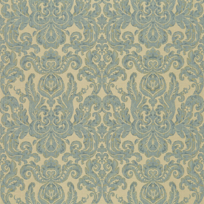 Zoffany Brocatello Blue 85008 Fabric ZGRD85008