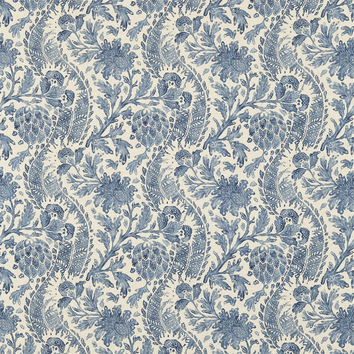 Zoffany Cochin Blue 321689 Fabric ZJAI321689