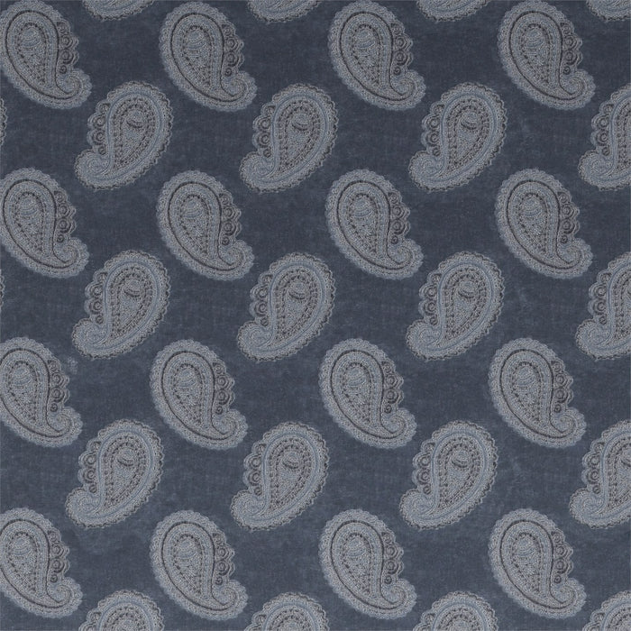 Zoffany Orissa Velvet Blue 331663 Fabric ZJAI331663