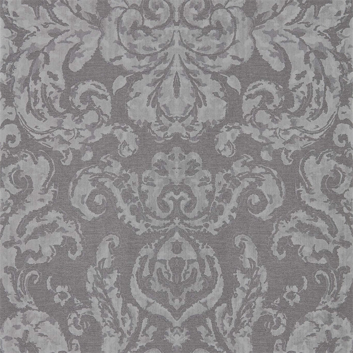 Zoffany Brocatello Logwood Grey 312678 Wallpaper ZPAL312678