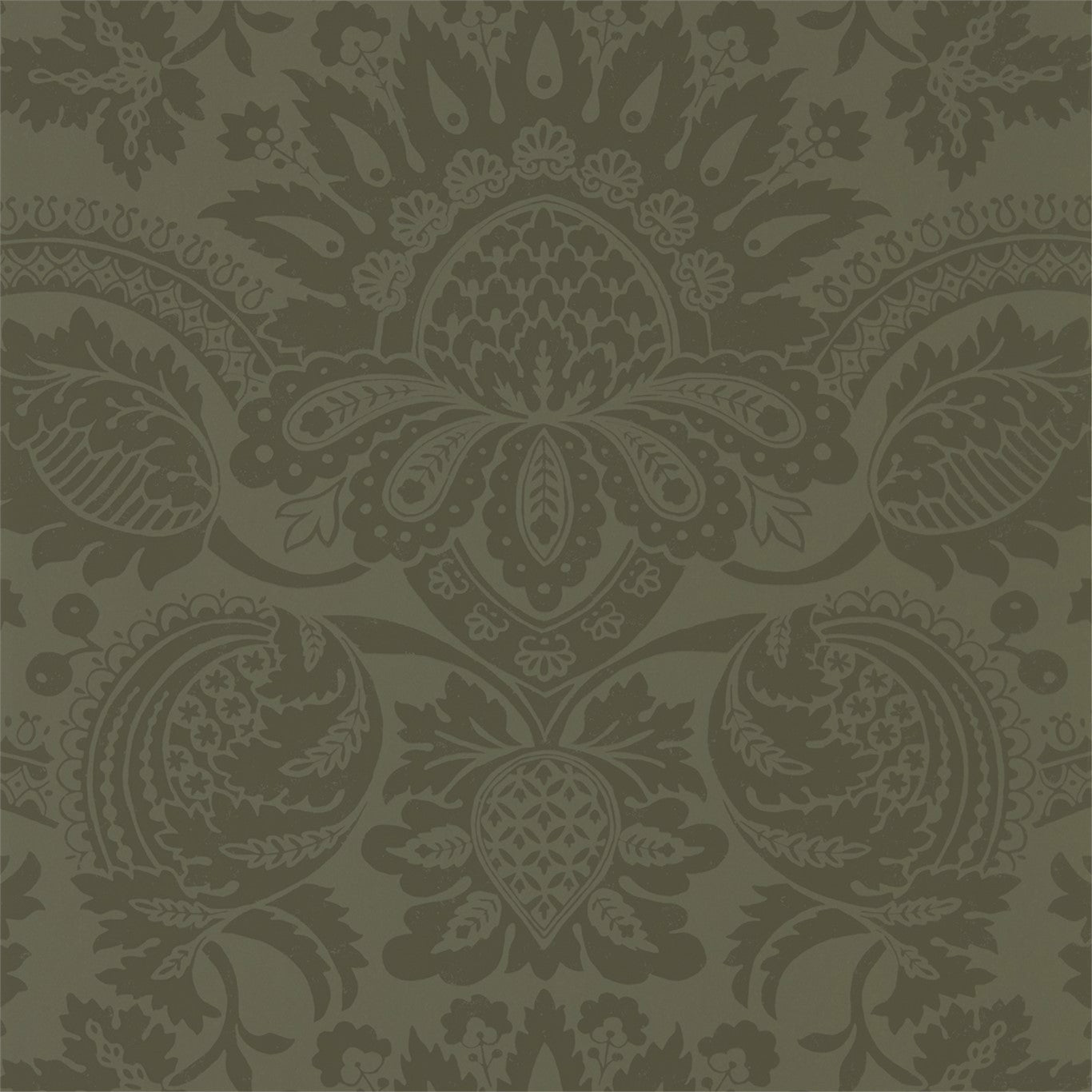 Zoffany Pomegranate Olivine 312693 Wallpaper ZPAL312693