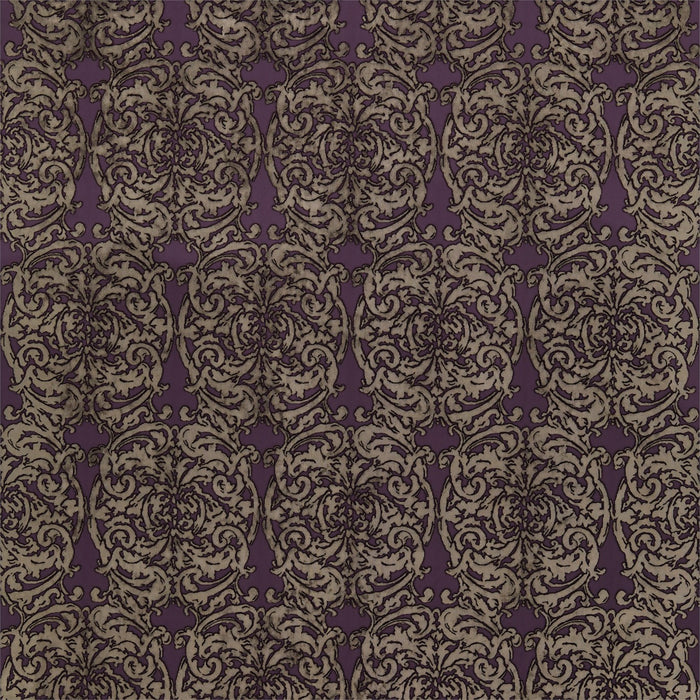 Zoffany Tespi Amethyst/Mole 331211 Fabric ZTES331211