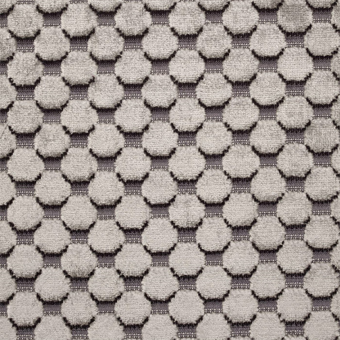 Zoffany Tespi Spot Pewter/Silver 332172 Fabric ZTSV332172