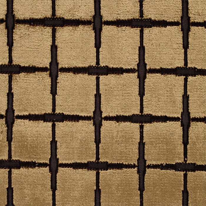 Zoffany Tespi Square Old Gold 332175 Fabric ZTSV332175