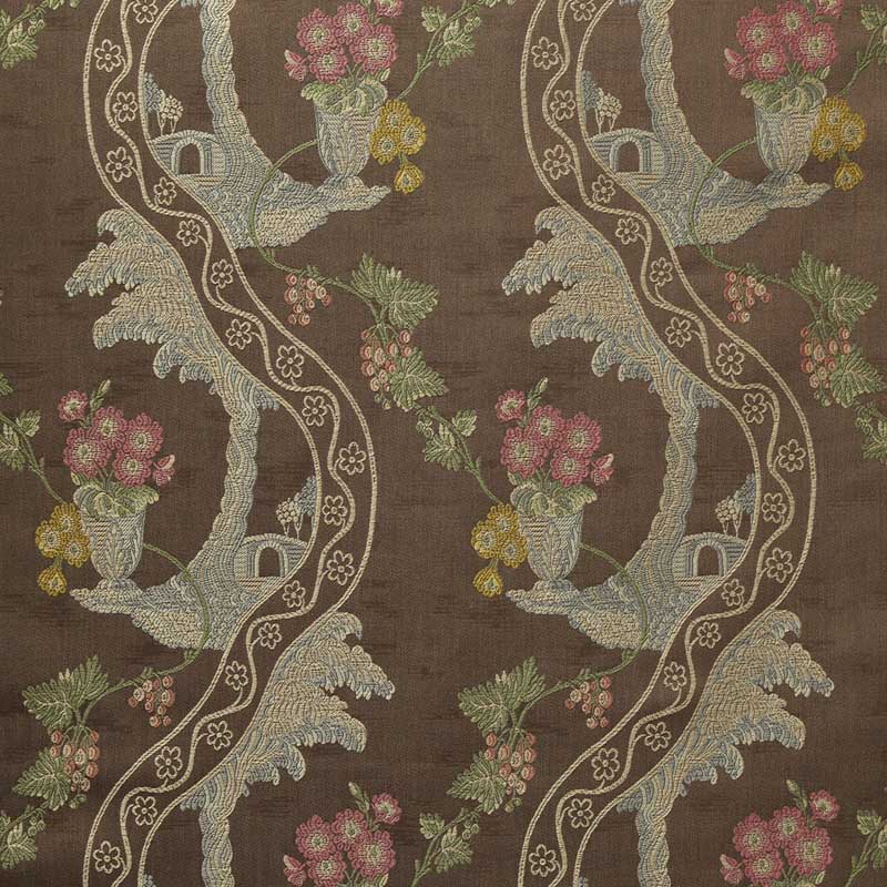 Marvic Textiles Albero Reale Sepia Fabric 5203-4