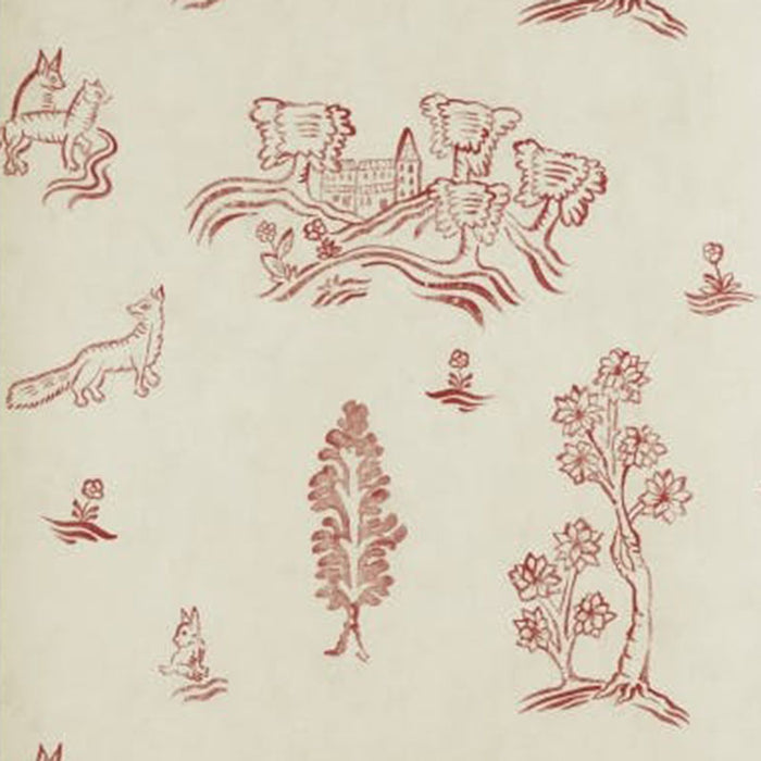 Andrew Martin Wychwood Huntsman Red Wallpaper AMW10057.19.0