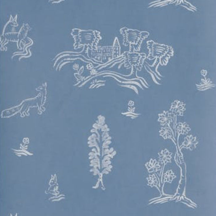 Andrew Martin Wychwood Happy Blue Wallpaper AMW10057.5.0