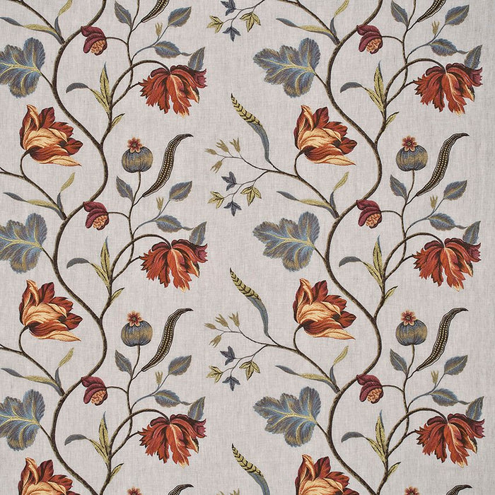 GP & J Baker Tulip Tree Linen Pimento Fabric BF10345.2.0