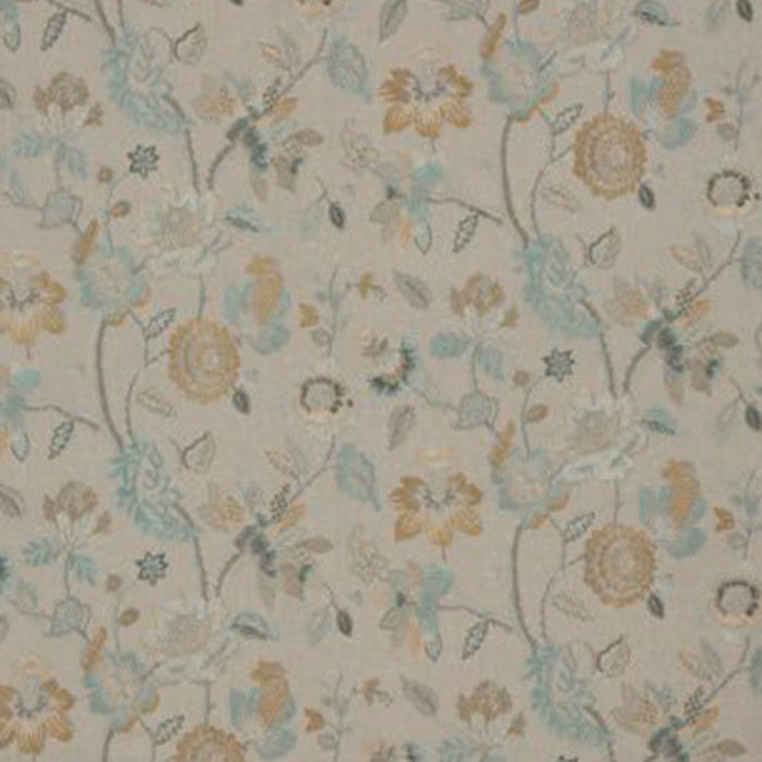 GP & J Baker Dryden Aqua/Bronze Fabric BF10589.2.0