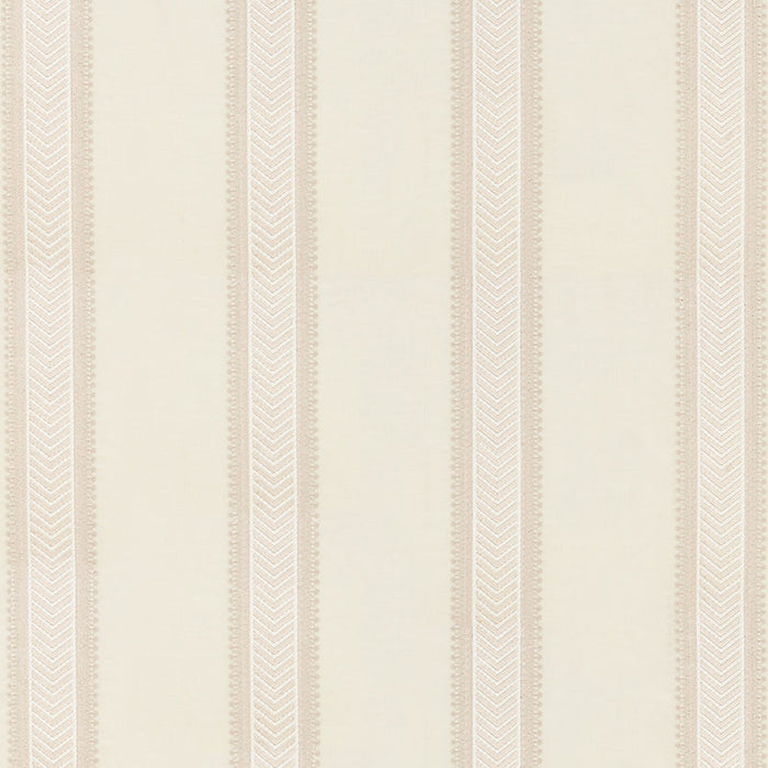 GP & J Baker Kerris Stripe Ivory/Stone Fabric BF10799.1.0