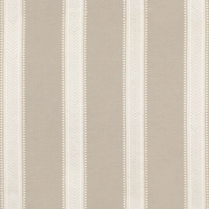 GP & J Baker Kerris Stripe Dove Fabric BF10799.3.0