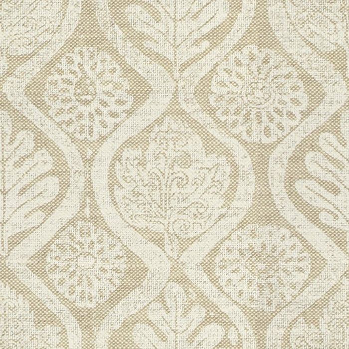 Lee Jofa Oakleaves White/Oat Fabric BFC-3515.1.0