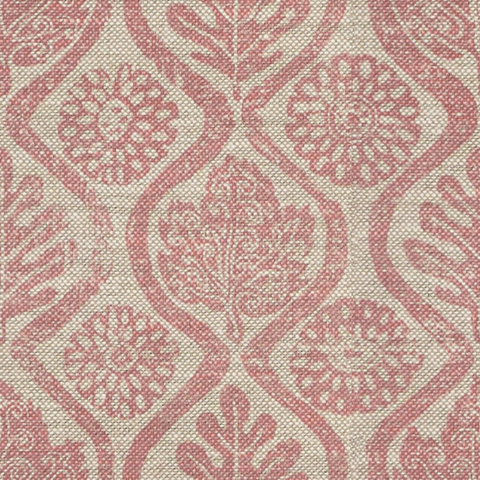 Lee Jofa Oakleaves Pink/Oatmeal Fabric BFC-3515.79.0