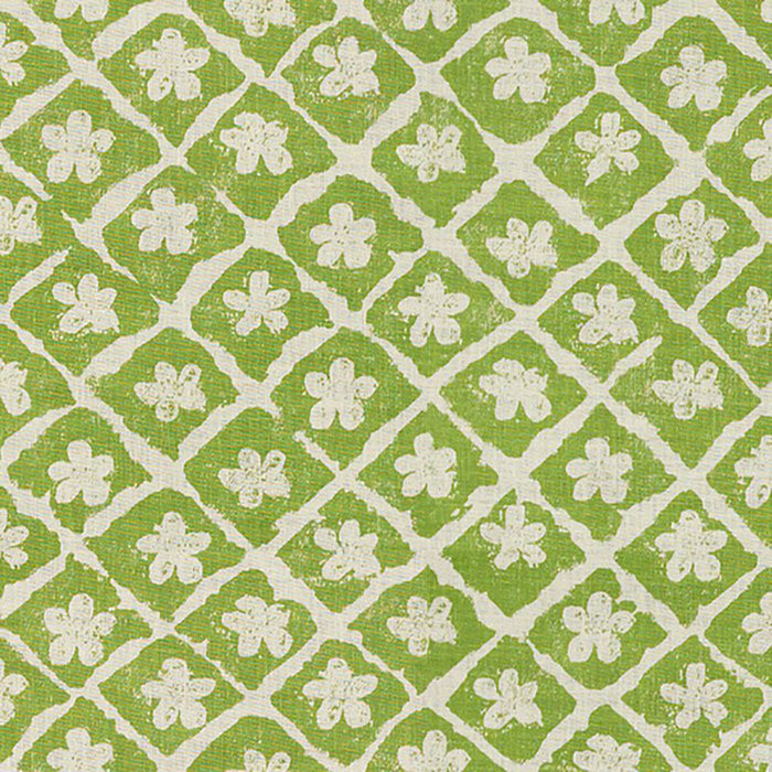 Lee Jofa Pomeroy Green/Oyster Fabric BFC-3521.3.0