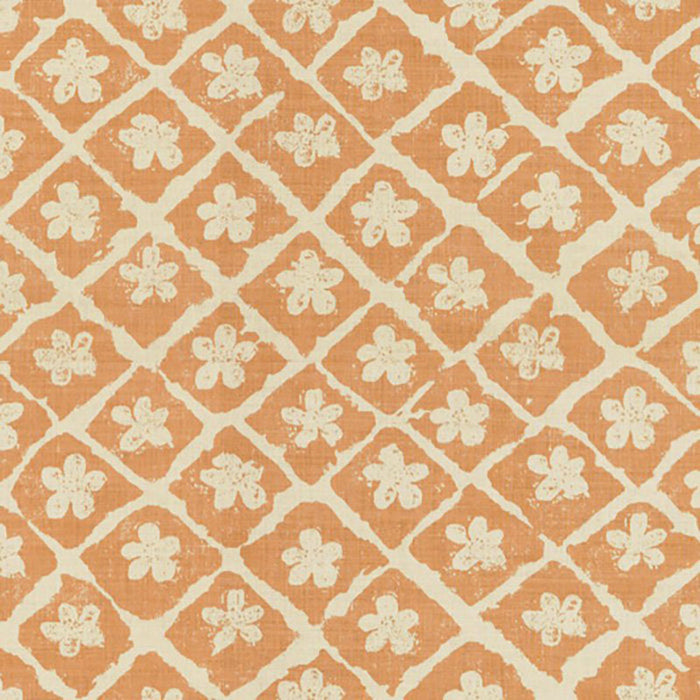 Lee Jofa Pomeroy Pumpkin/Natural Fabric BFC-3522.22.0