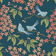 Galbraith & Paul Birds Midnight Wallpaper