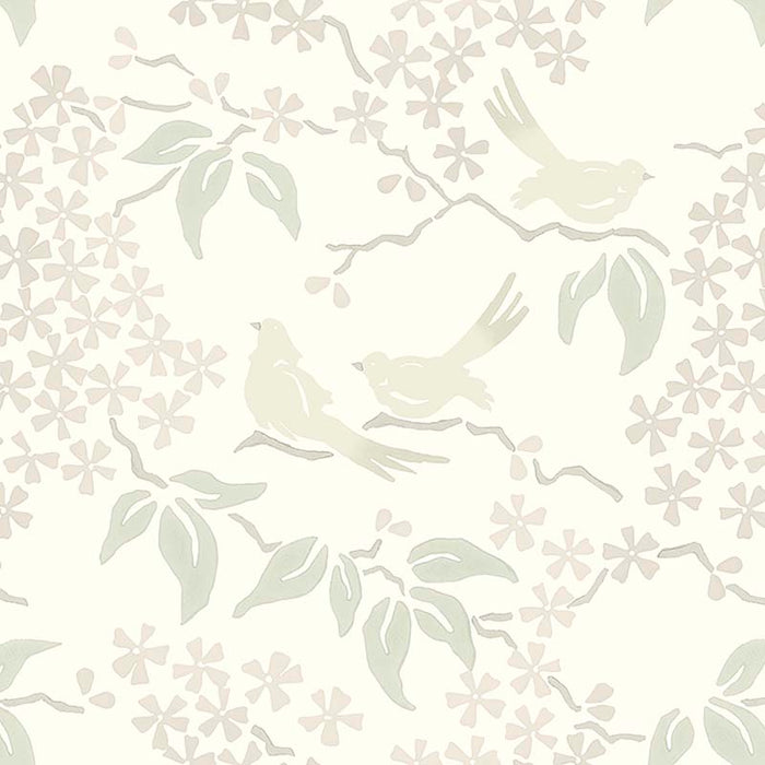 Galbraith & Paul Birds Pearl Wallpaper