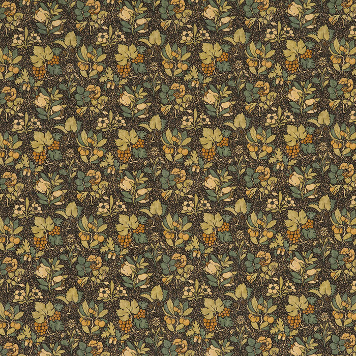 GP & J Baker Meadow Fruit Charcoal/Green Fabric BP10619.3.0