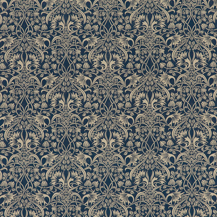 GP & J Baker Fritillerie Indigo Fabric BP10620.1.0