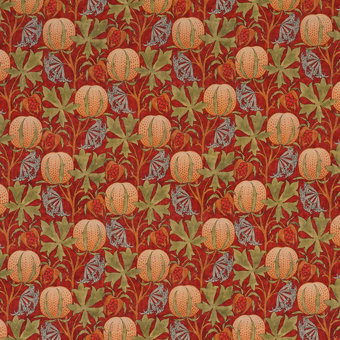 GP & J Baker Pumpkins Red/Green Fabric BP10621.2.0