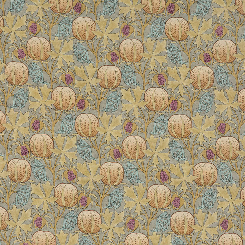 GP & J Baker Pumpkins Teal Fabric BP10621.3.0